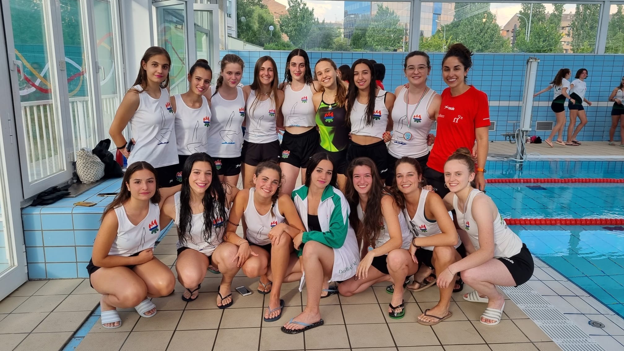 Cuatro medallas para Navarra en el Campeonato de Euskadi de Natación Artística